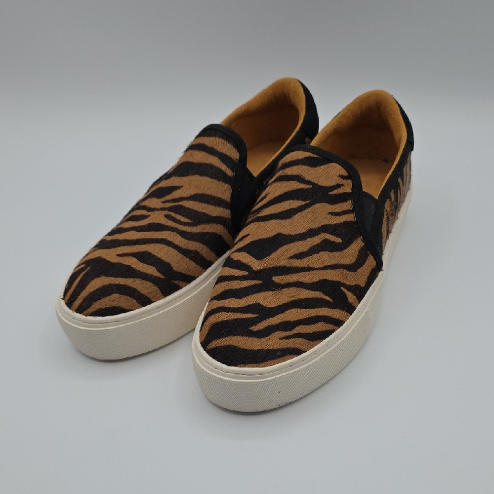 UGG Brown and Black Animal Print Loafers